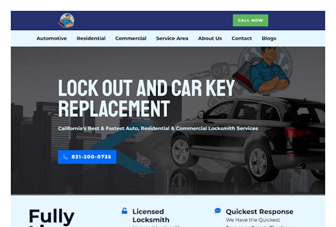 build wordpress website for local service businesses and consultants