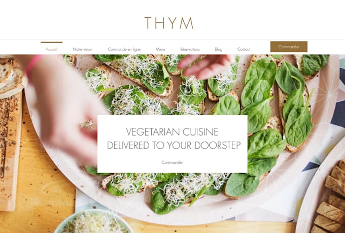 design a modern wix website for your small business