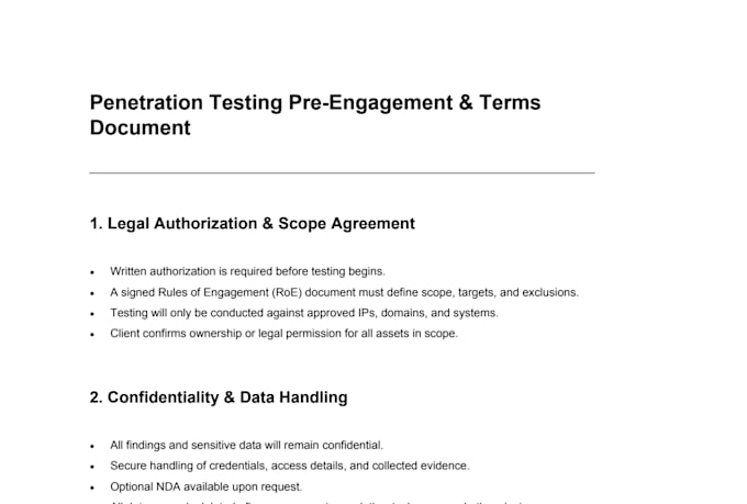 conduct a thorough network penetration test internal and external