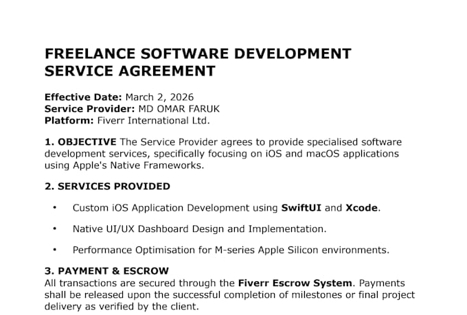 develop a professional ios app using swiftui