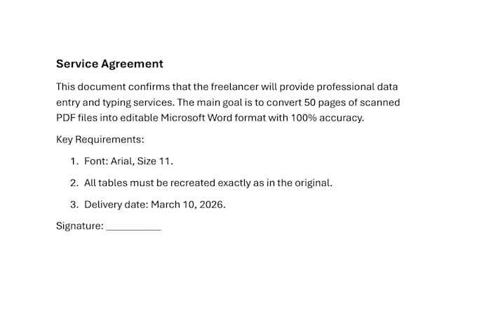 type PDF, images or handwritten notes into word