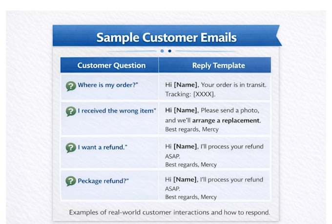 provide professional email support and inbox management