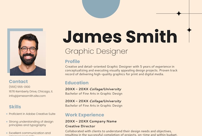 write a job winning resume, CV and linkedin profile