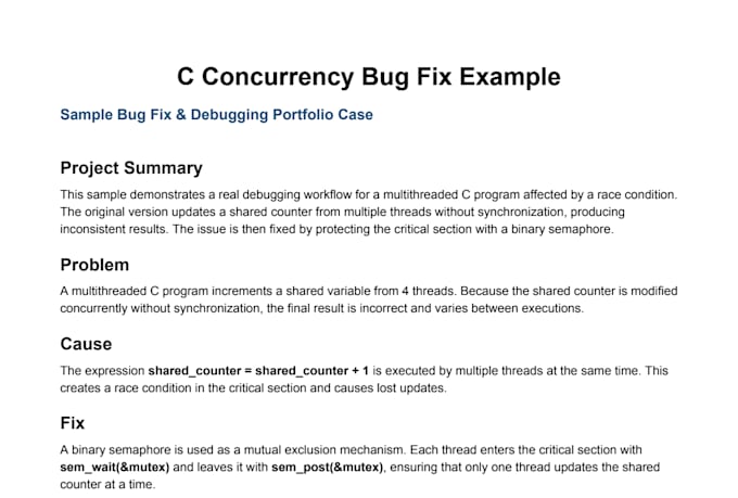 fix bugs and errors in your code or script