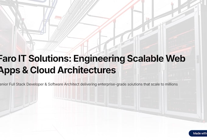 design and setup your cloud architecture on AWS, azure, or gcp