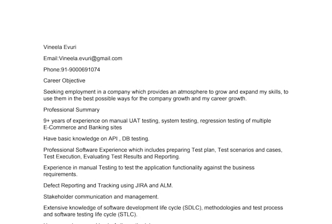 test and report bugs with utmost quality