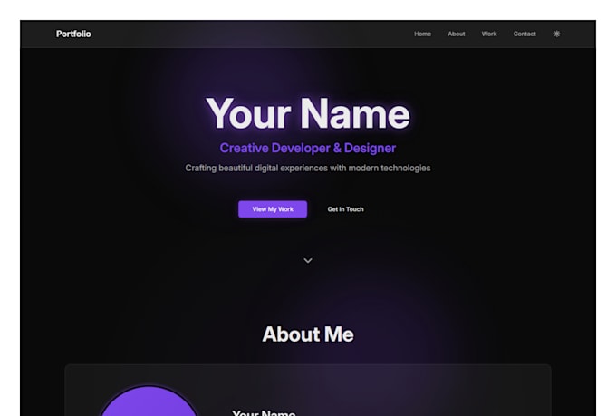 create an impressive and ready to use website and host it