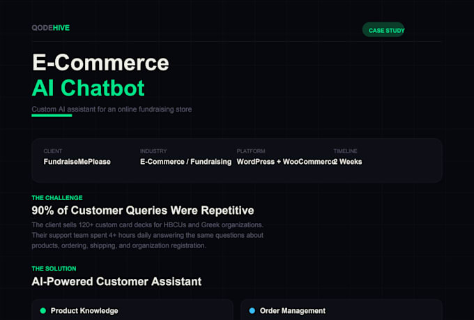 create a custom ai assistant or bot with smart integrations for your business