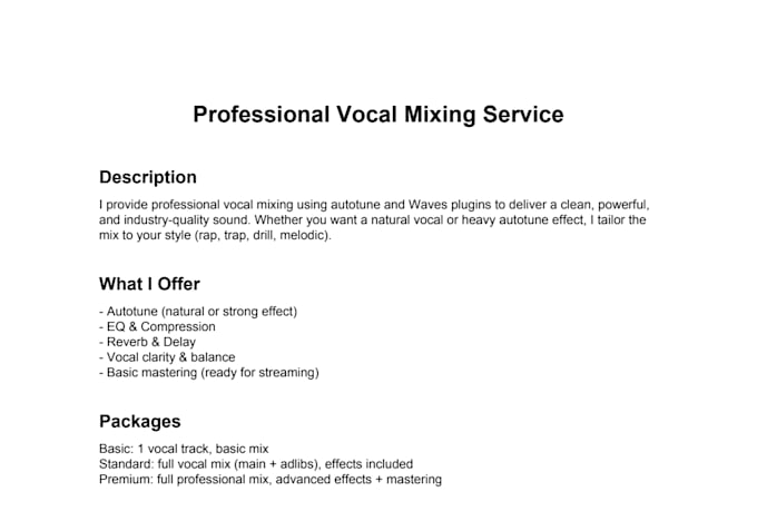 create a custom vocal preset with autotune and waves plugins