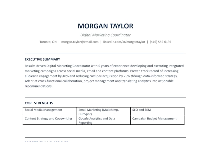 write or rewrite your resume and cover letter