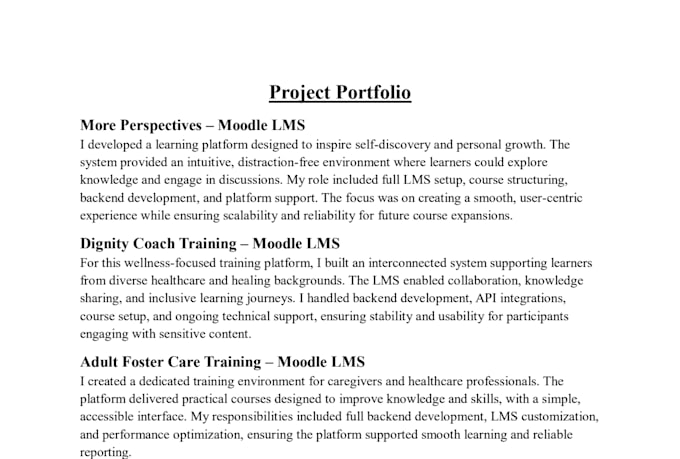 develop, customize and fix moodle lms website professionally