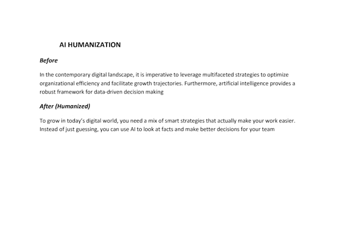 humanize and fact check your chatgpt or ai generated content