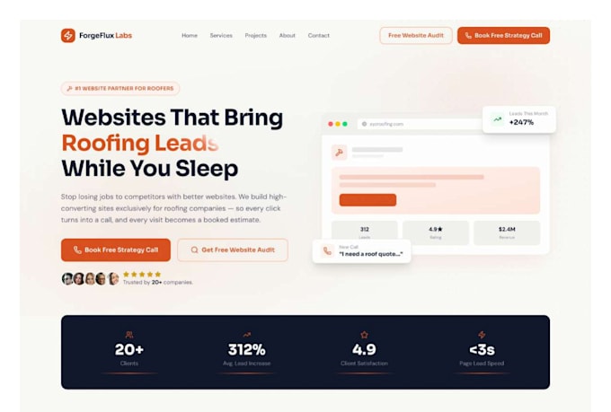 build custom ai powered full stack website as front end backend developer