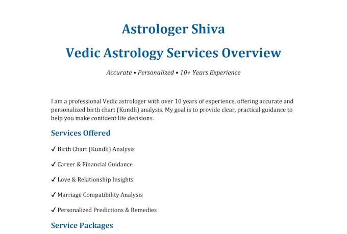 do accurate vedic astrology birth chart reading