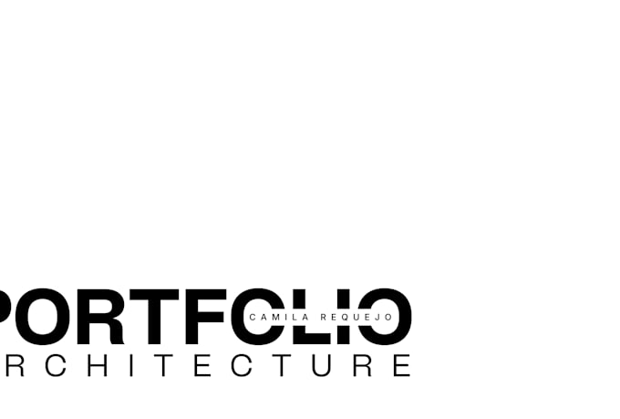 design a architecture portfolio professional