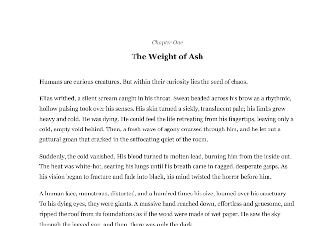 audit novel plot, logic, and world building