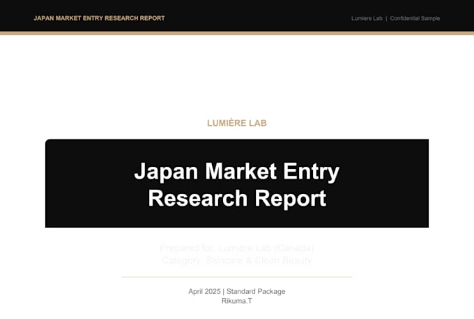 write a japan market entry strategy for your brand