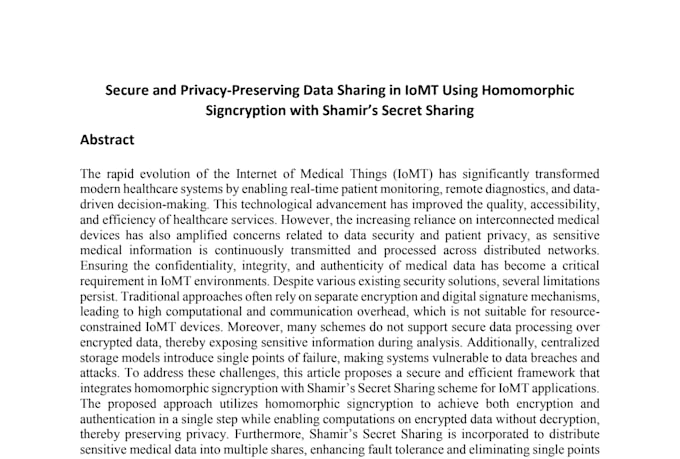 write cybersecurity articles for research journals