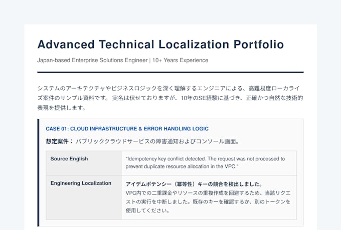 provide expert japanese localization and ai proofreading