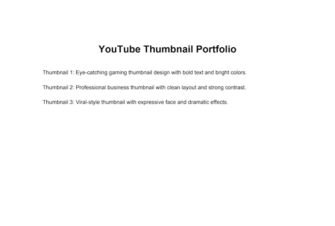 design high CTR youtube thumbnail for your channel