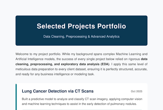 clean, format, and preprocess your messy data using python