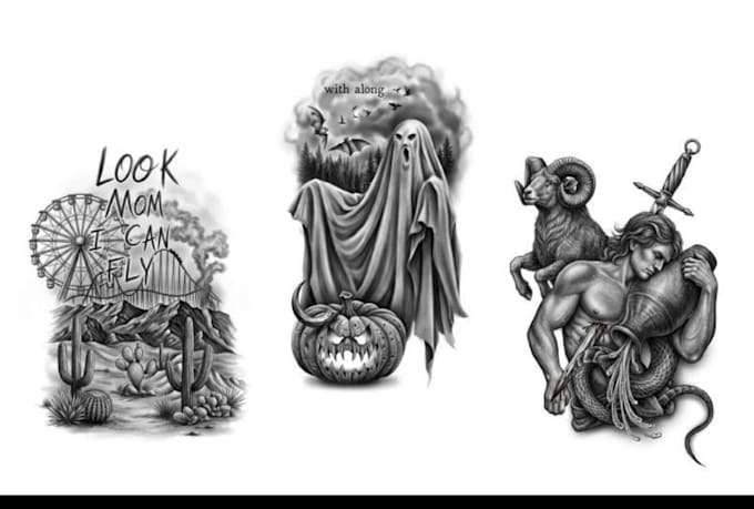 Design a custom cover up tattoo drawing for you by Tattoo_by_dana | Fiverr