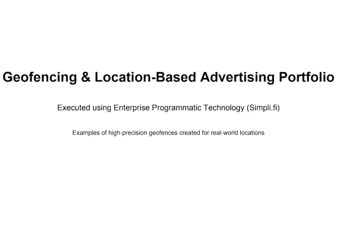 run hyper local geofencing ads to target your competitors customers