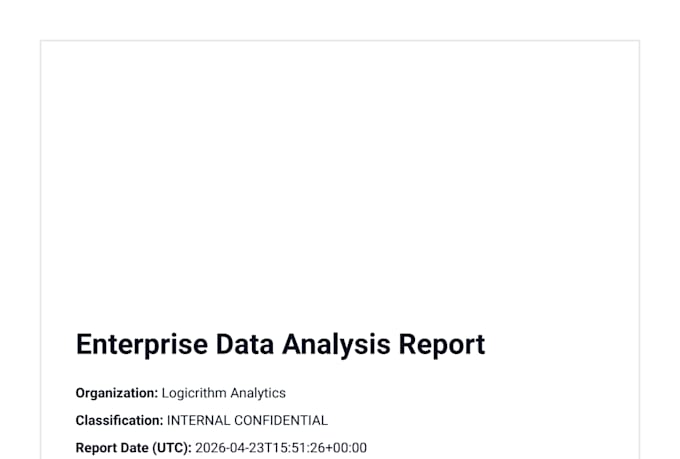 automated data analysis report