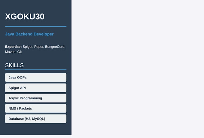 develop high quality custom minecraft plugins and scripts to grow server