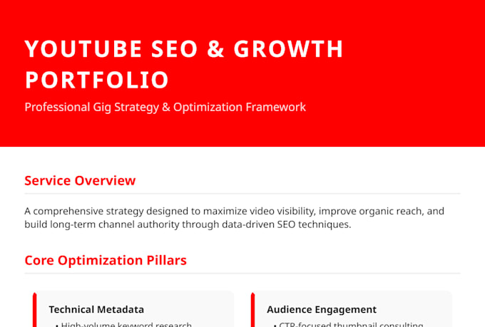 do youtube video SEO and organic channel growth optimization