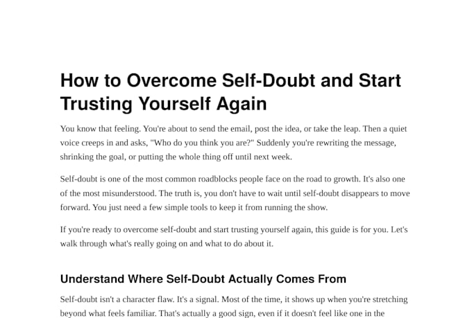 write up to 5 SEO blog posts for coaches and course creators