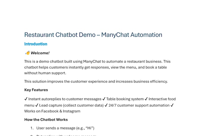 build manychat ai chatbot for lead generation with UX strategy