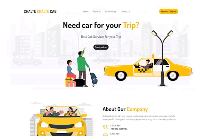 design a stunning and responsive wordpress portfolio website
