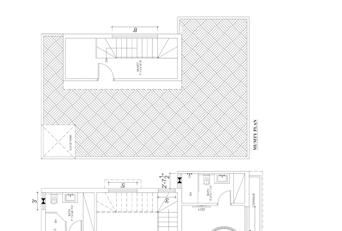 do professional autocad 2d drafting, floor plans and drawings