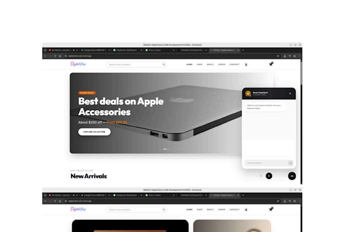 fix bug and responsiveness issue in mern stack website
