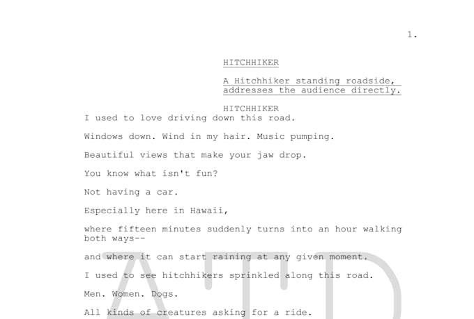 write a custom dramatic scene or monologue for you