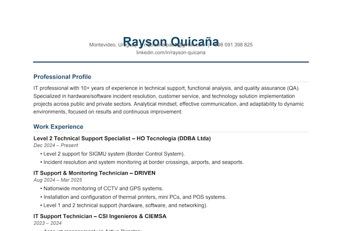 remote IT support, helpdesk assistance and manual QA testing