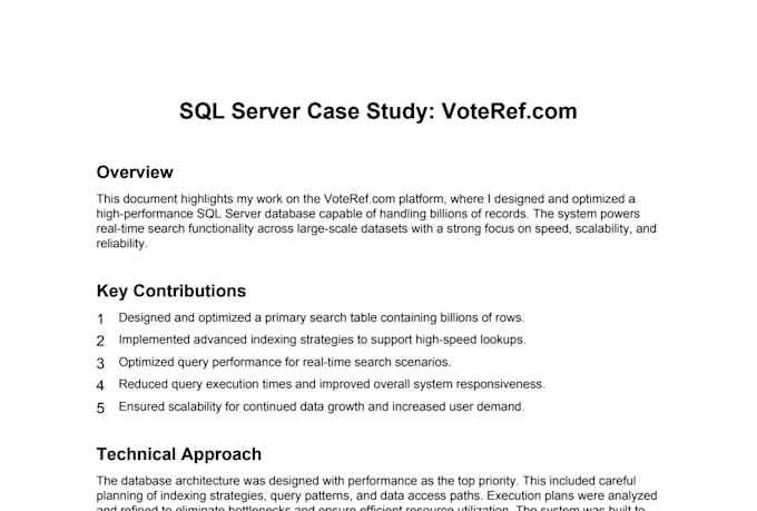 optimize sql server performance