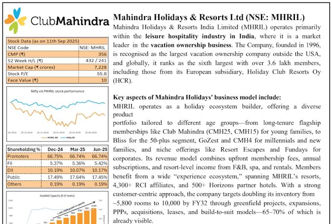 write an equity research report with fundamental analysis and valuation