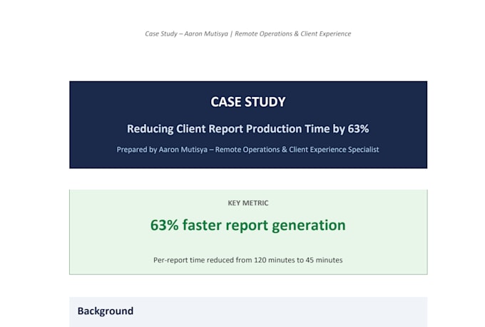 audit your business workflows and find ways to save time