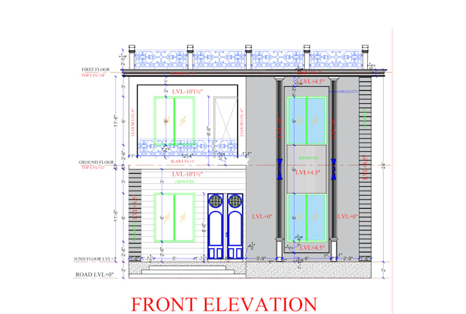 convert hand sketch or PDF into precise autocad drawing