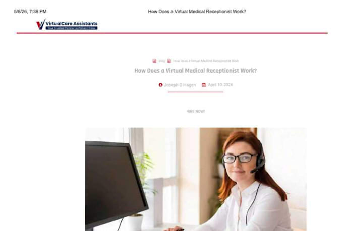 write SEO blogs for your healthcare practice