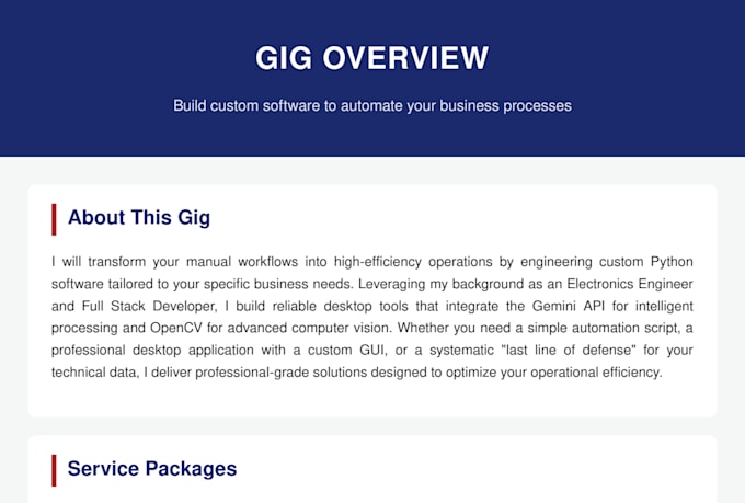 build custom software to automate your business processes
