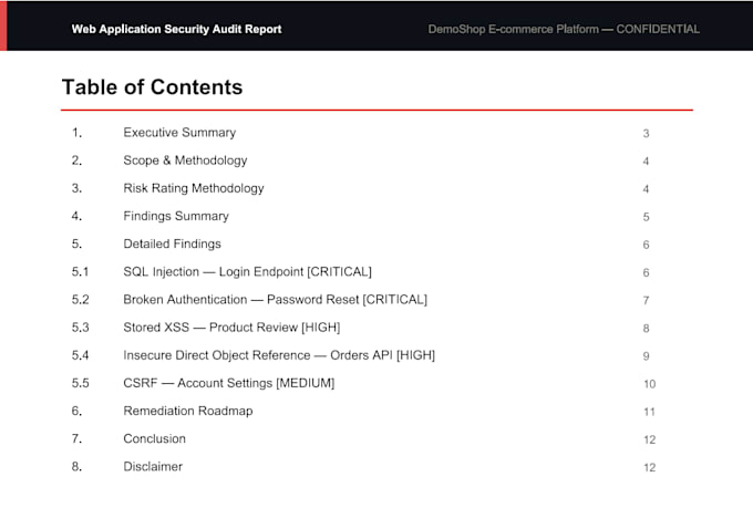 perform a webapp security audit and penetration testing