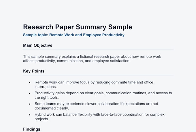 summarize research papers articles reports or pdfs