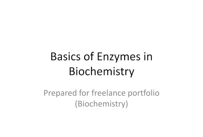 simplify biochemistry concepts, notes, and presentations