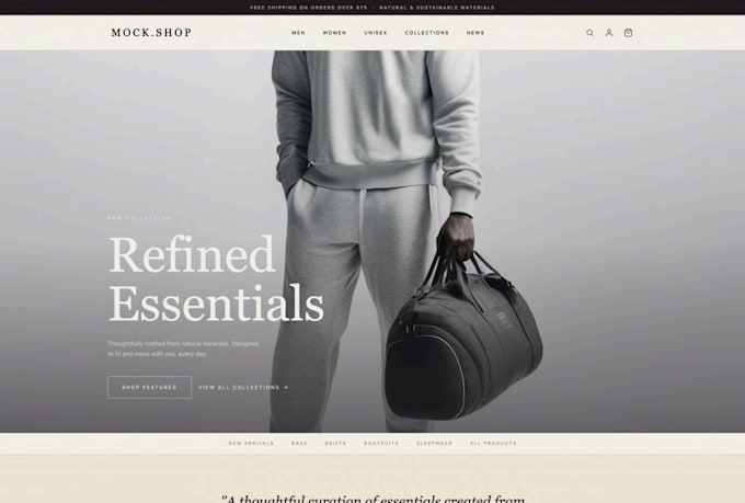 develop a fast, headless shopify store with next js