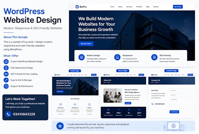 design wordpress affordable website using kadence and gutenberg