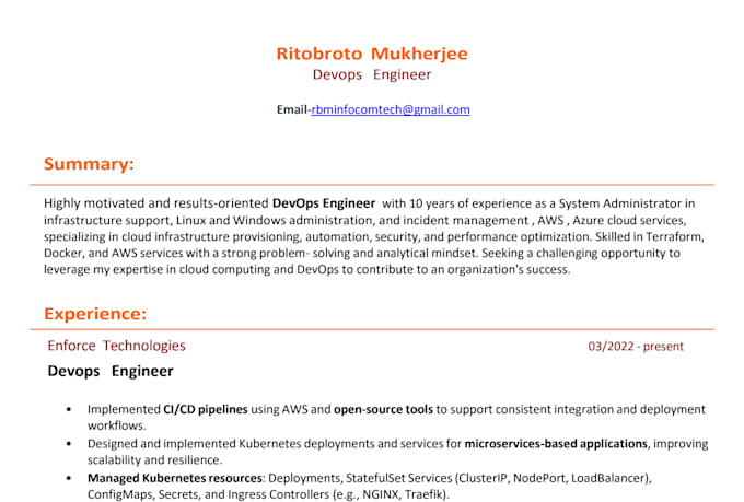 be your devops engineer for ci cd, docker, kubernetes, cloud automation