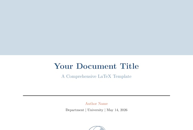 create academic, premium and stylish latex templates